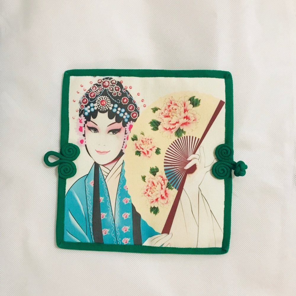 NEW elegant Chinese style canvas wallet